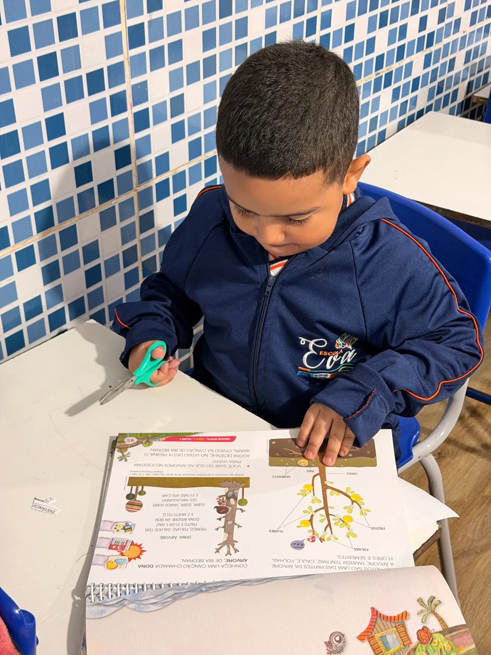 Atividades na Escola Eva